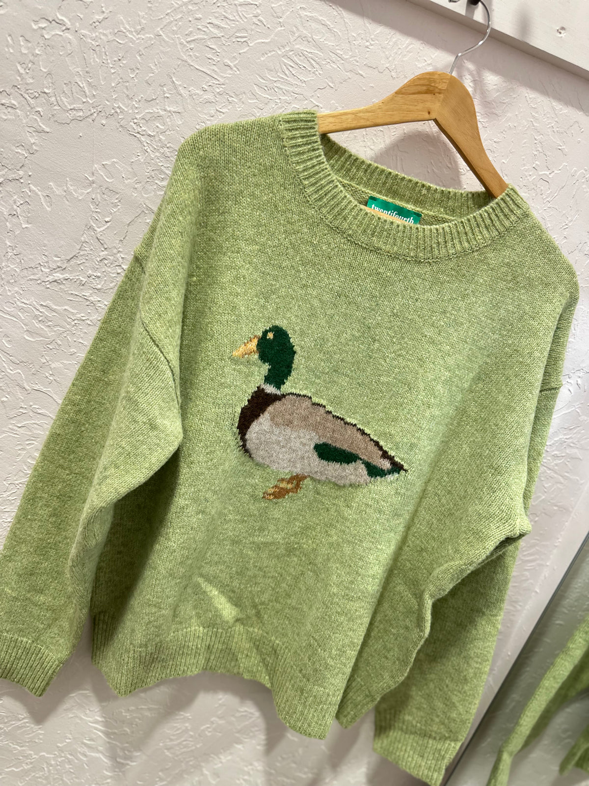 Green Duck Sweater