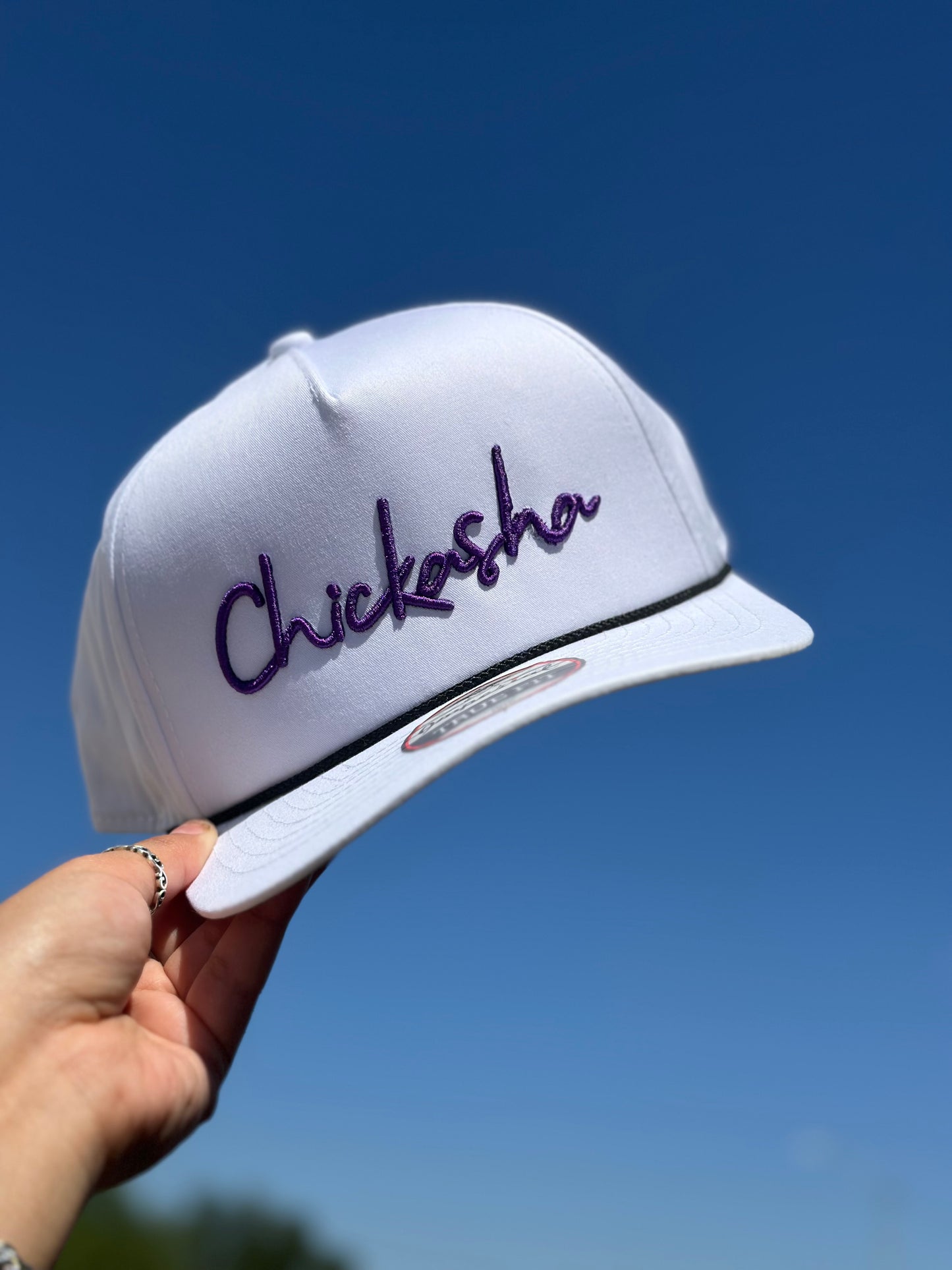 White Chickasha Hat