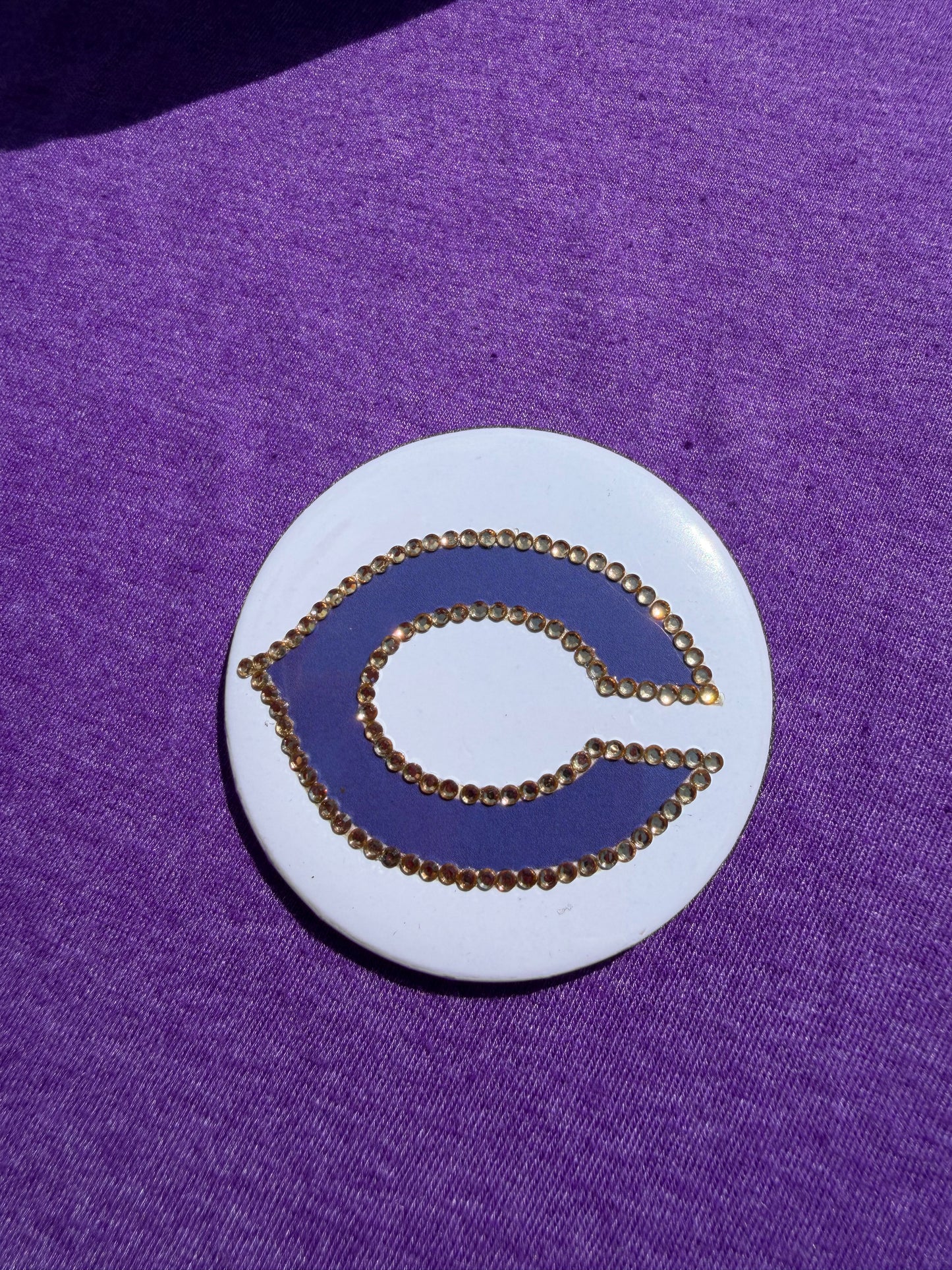 2.25" Chick C w/Gold Trim
