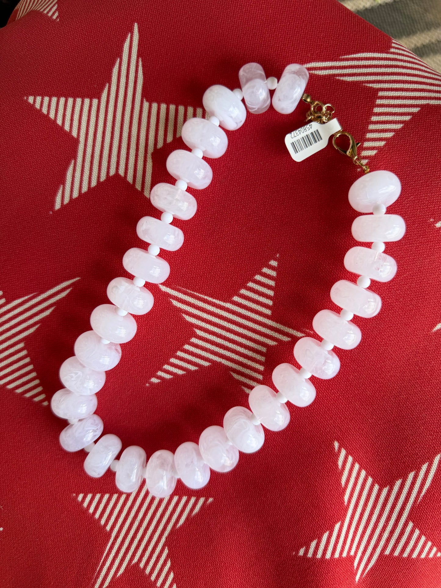 White Bubble Necklace