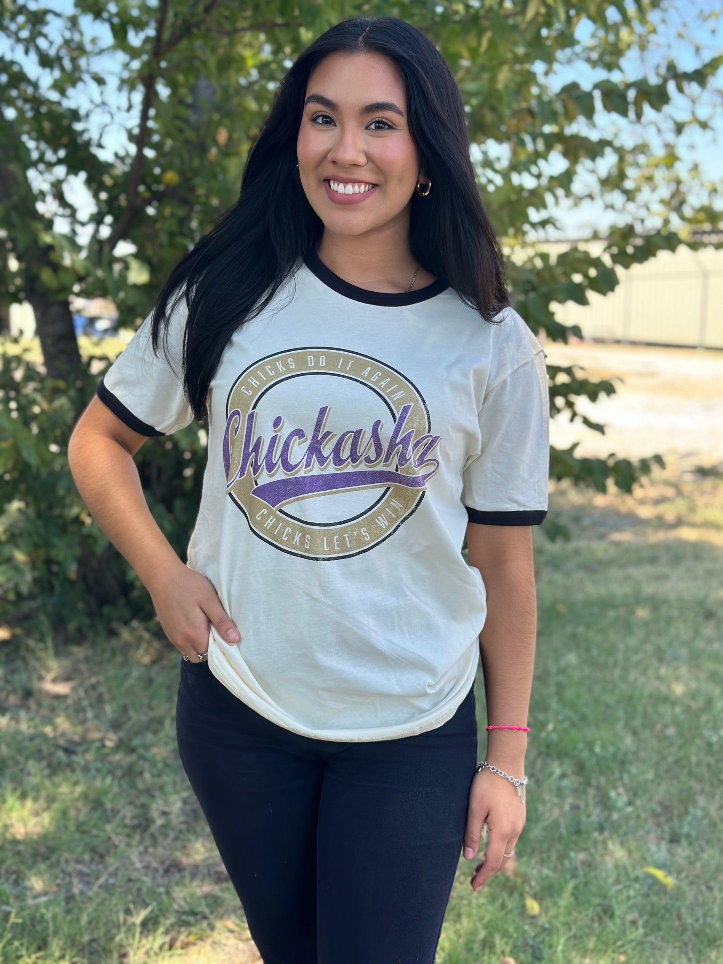 Ivory Ringer Tee