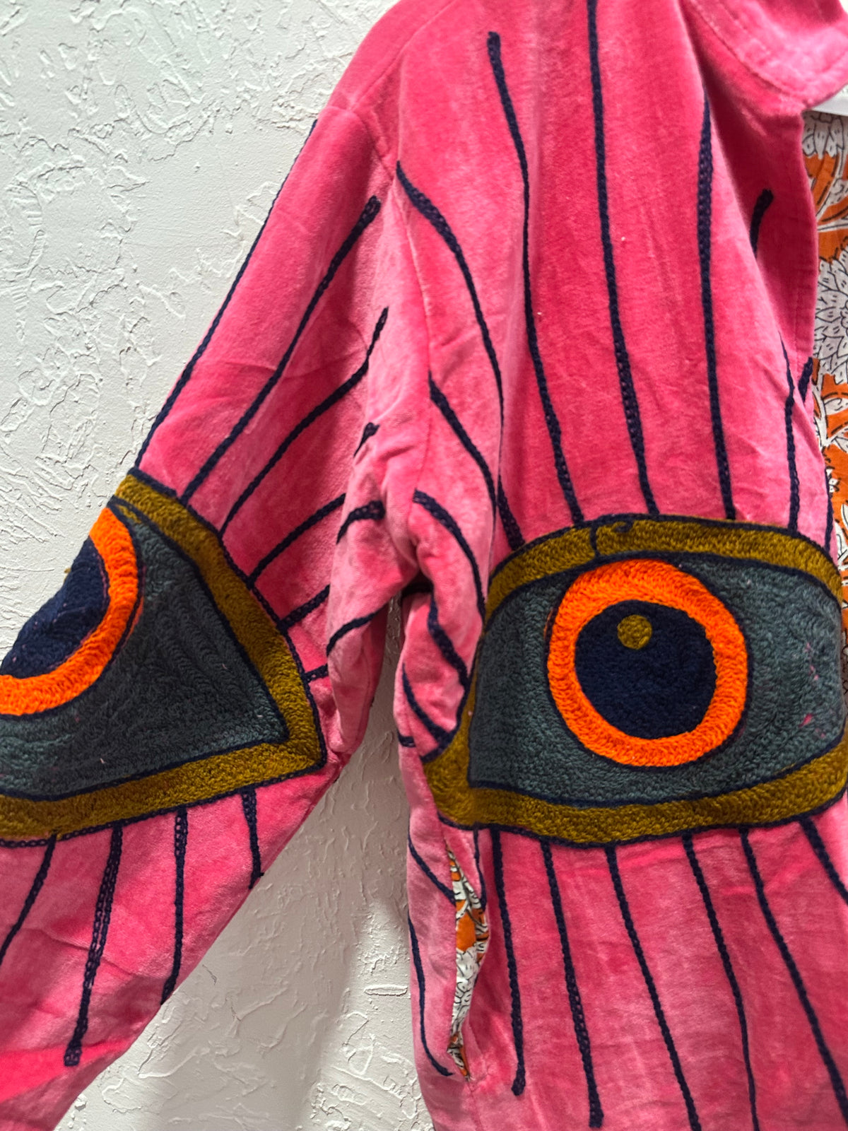 Mystic Gaze Velvet Jacket