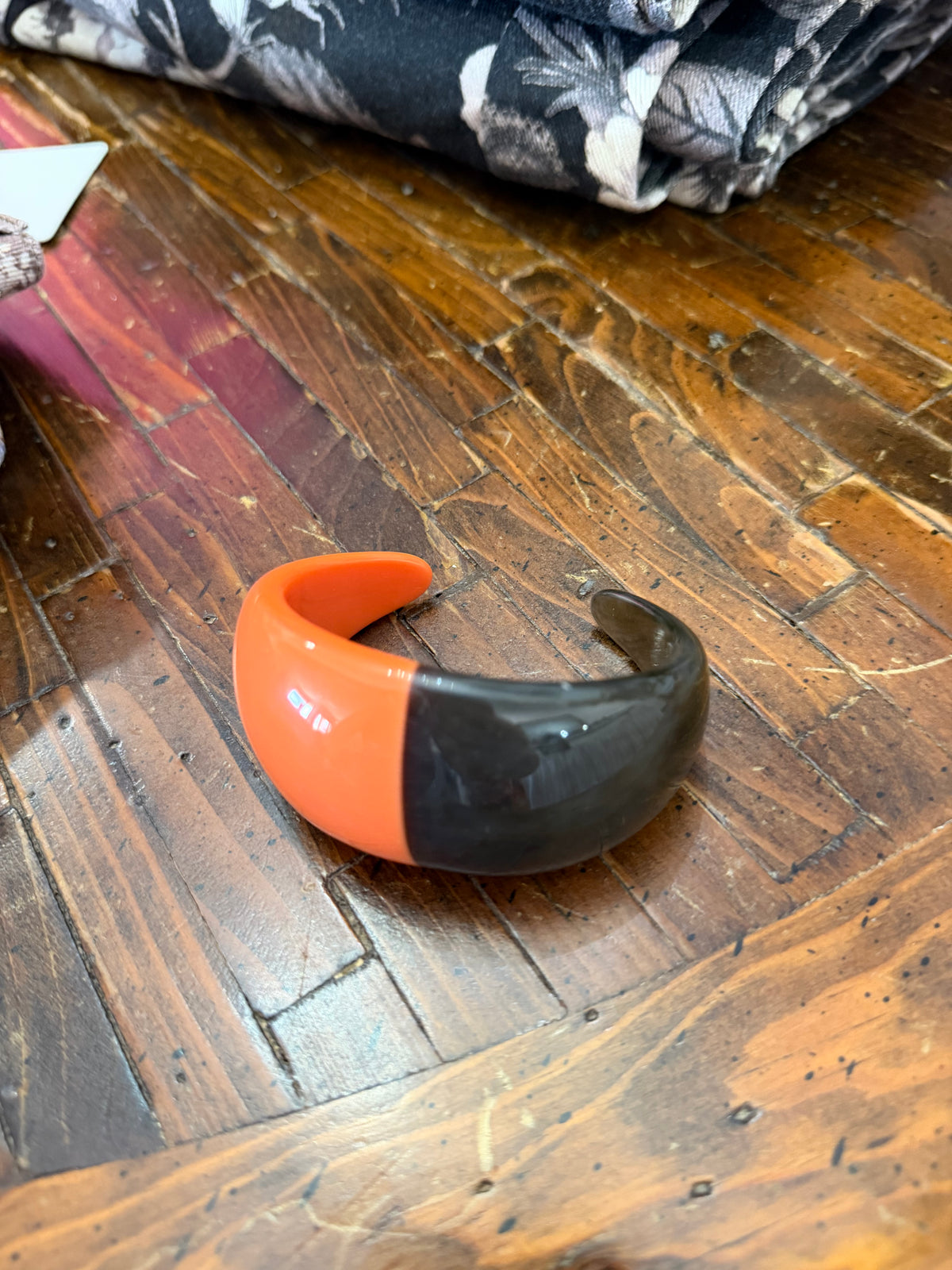 Orange & Black Cuff