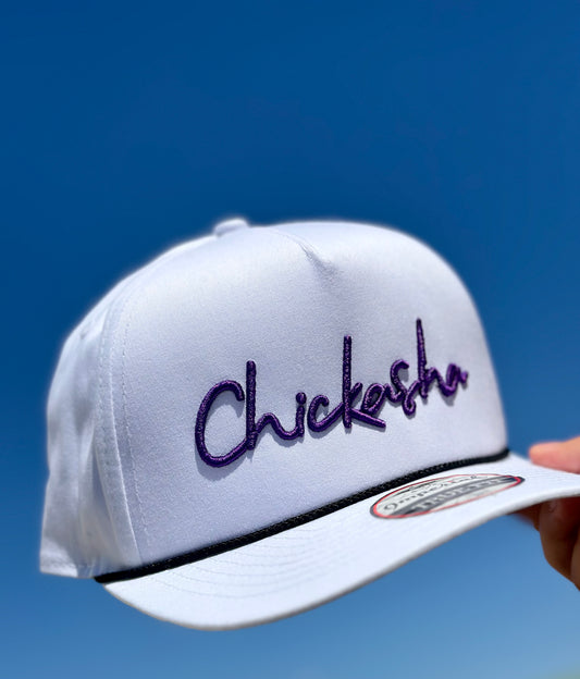 White Chickasha Hat