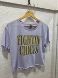 Lavander Fightin' Chicks Tee