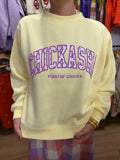 Butter Yellow Chickasha Mockneck Sweatshirt