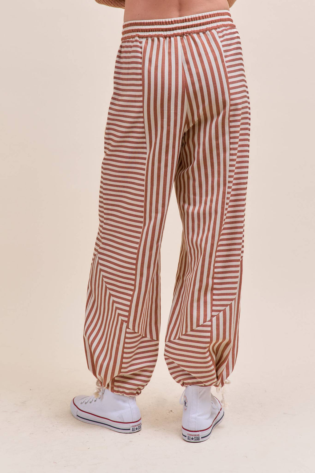 MIXED STRIPES PARACHUTE PANTS MP4366