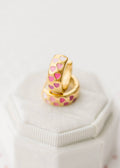 Chunky Pink Heart Ombré Huggies