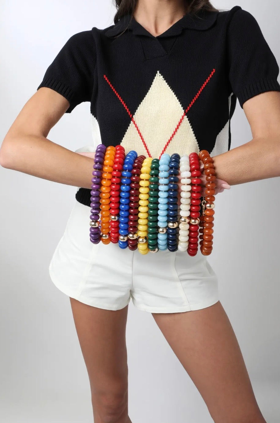 Purple Beaded Necklace