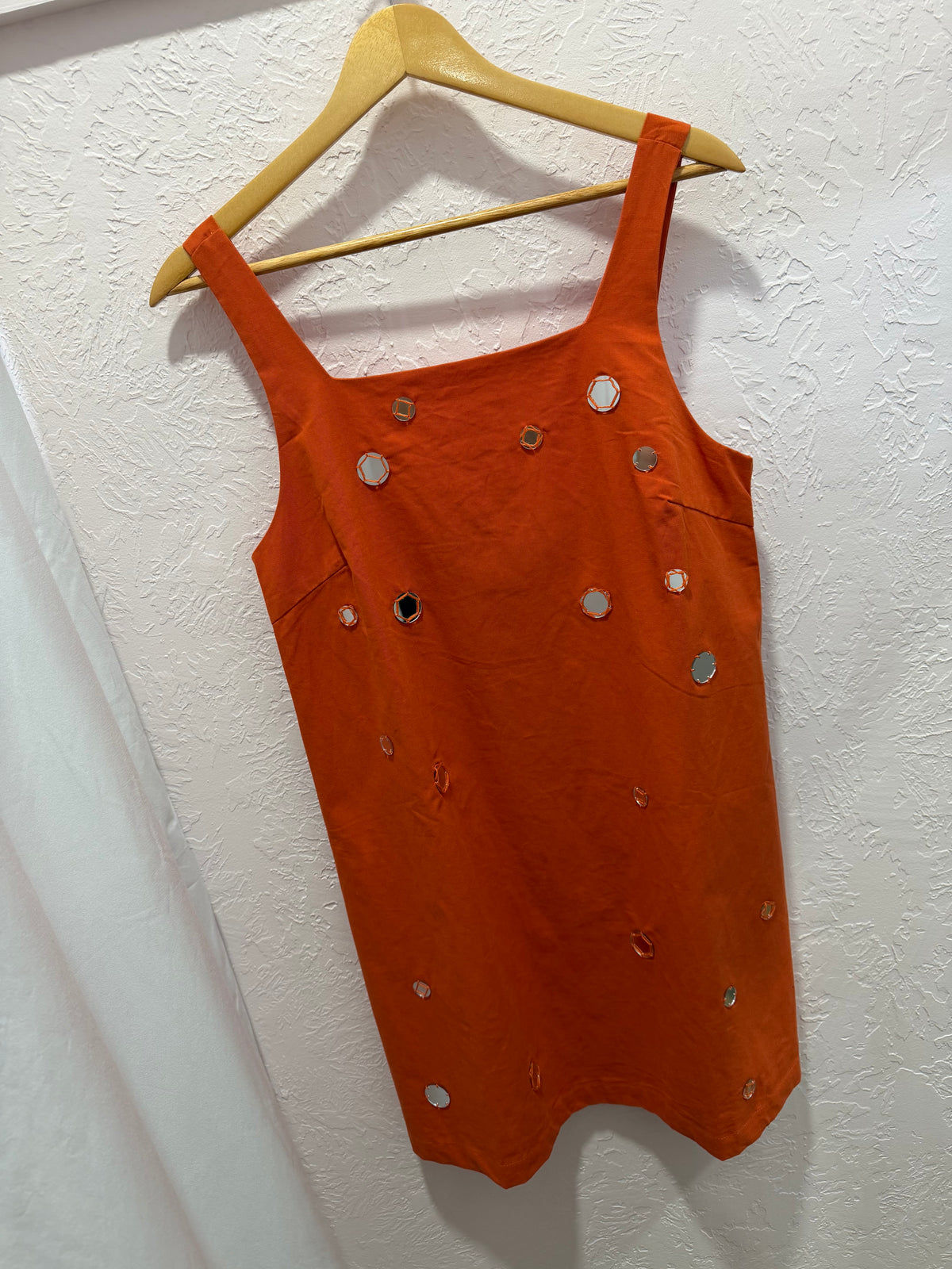Orange Mirror Dress