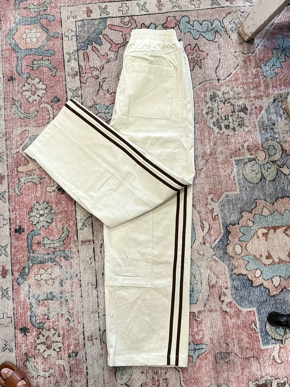Ivory Corduroy Pants