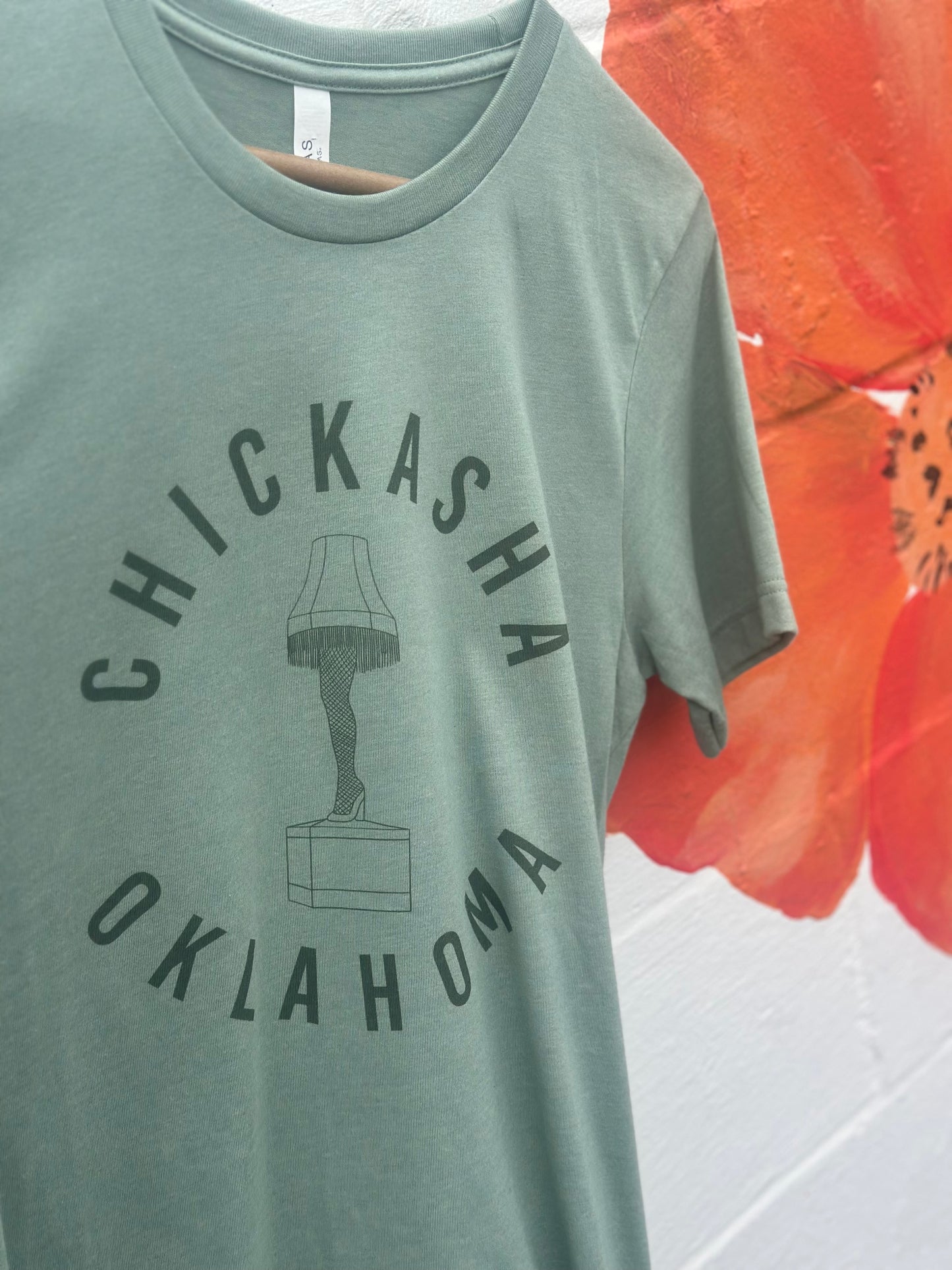 Green Leg Lamp Tee