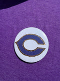 2.25" Chick C w/Gold Trim