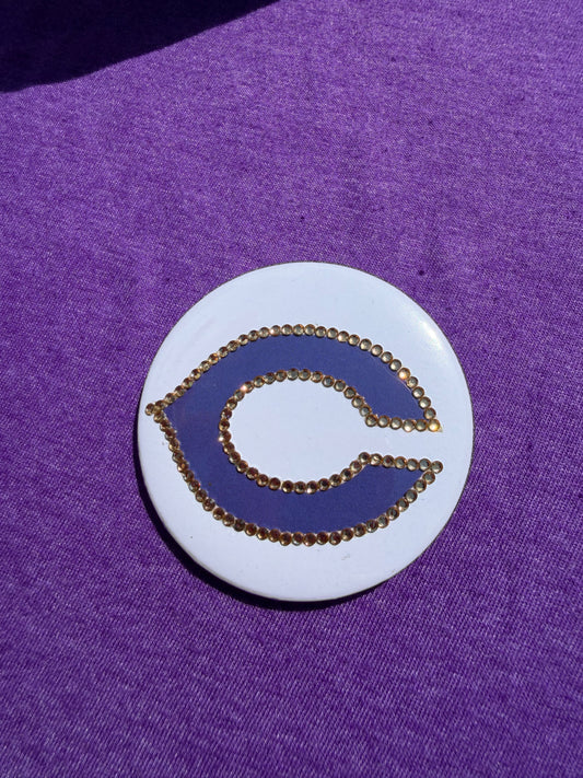 2.25" Chick C w/Gold Trim