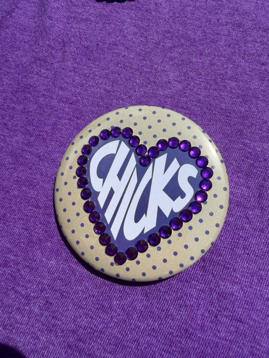 2.25" Chicks Heart