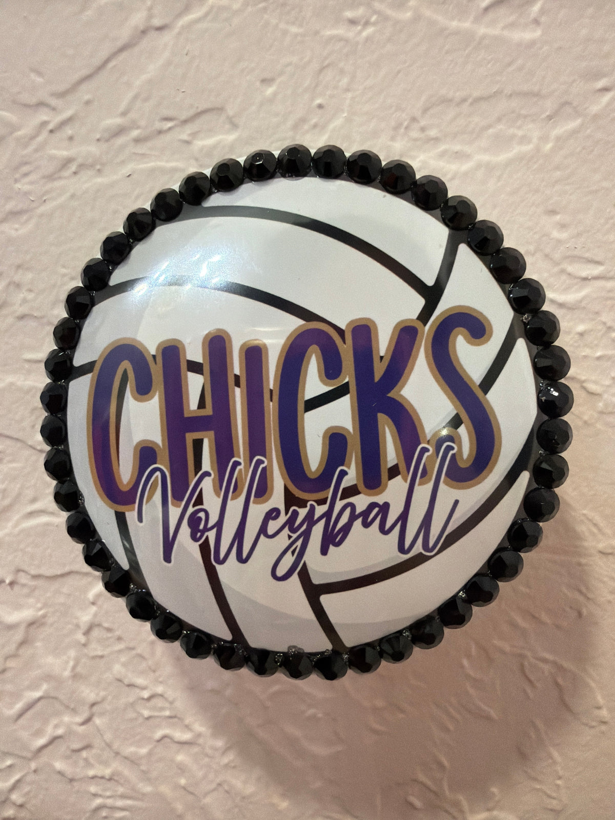 Chicks Volleyball Button