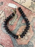 Black Beaded Necklace