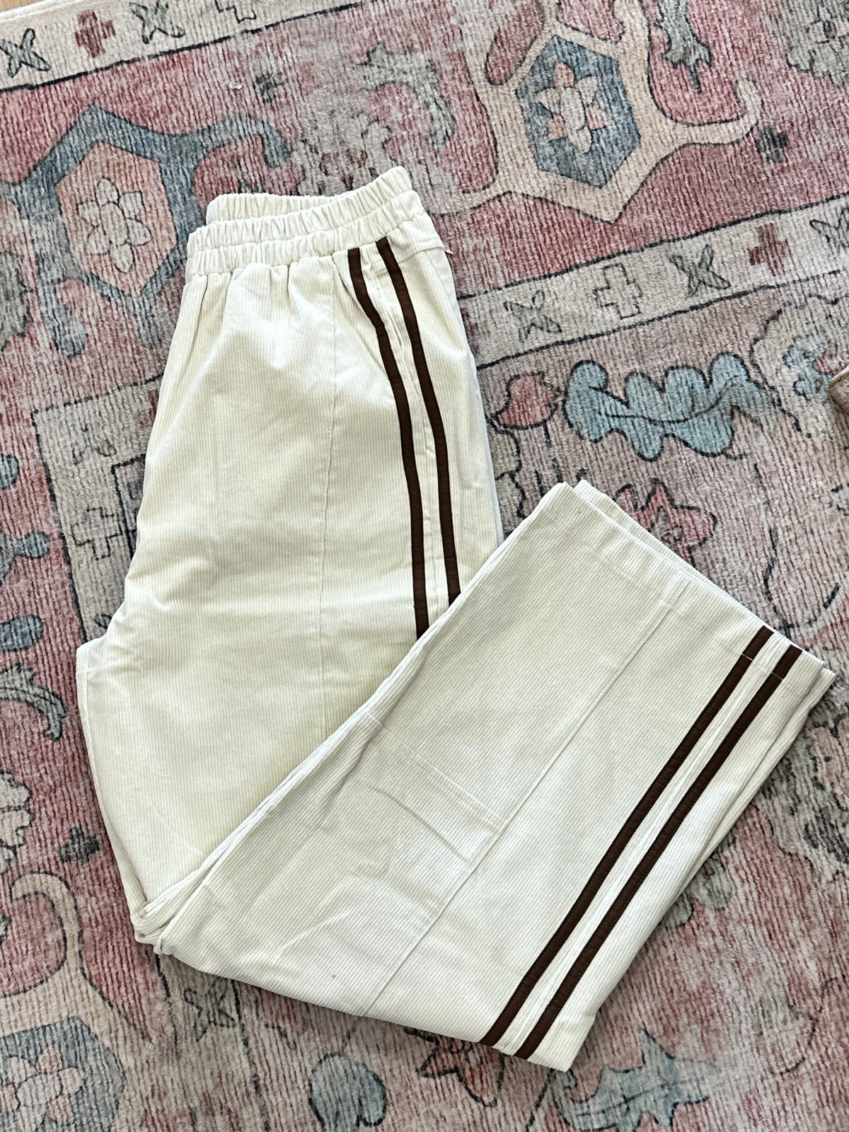 Ivory Corduroy Pants