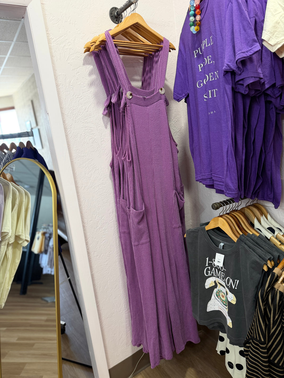 Purple Quirky Jumpsuit