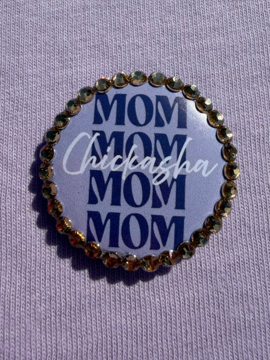 1.25" Chickasha Mom wGold Trim
