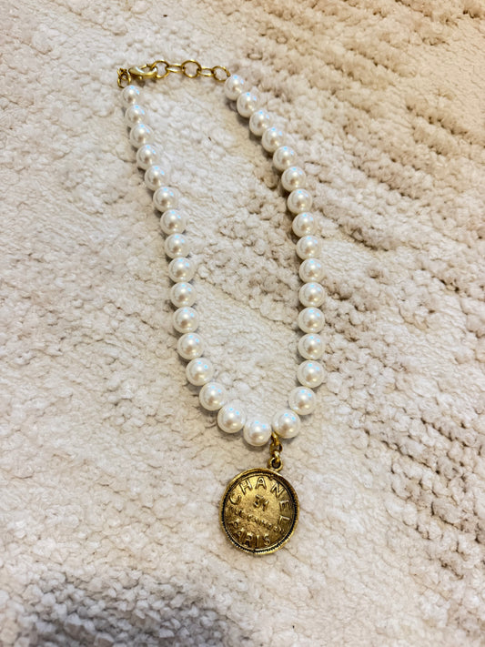 Chanel Paris Pearl Necklace