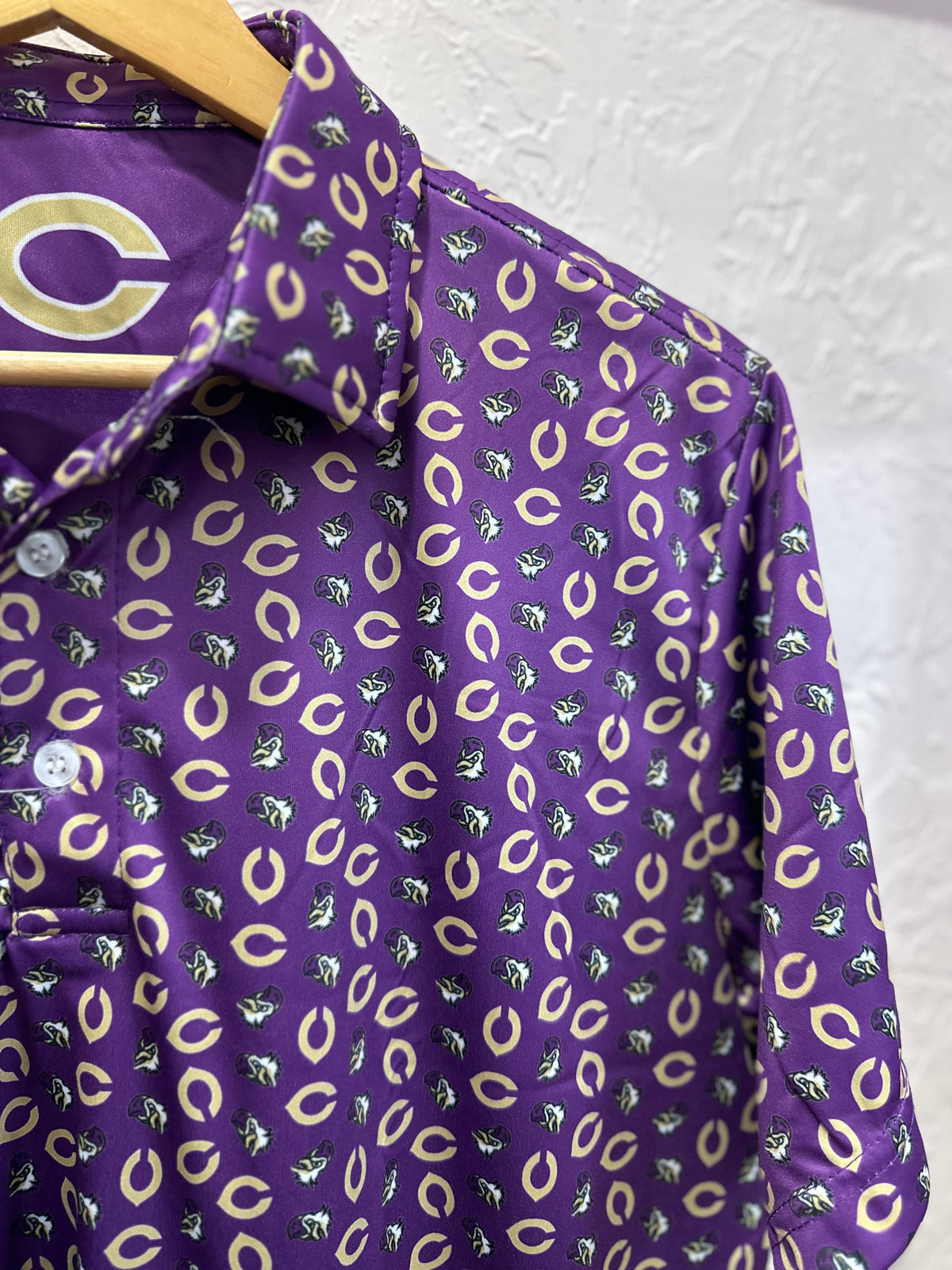 Purple Men's Custom Polo