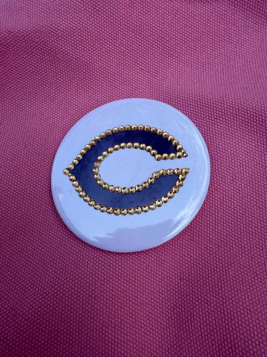 3" Chickasha C w/gold trim