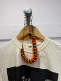 Orange Disk Necklace