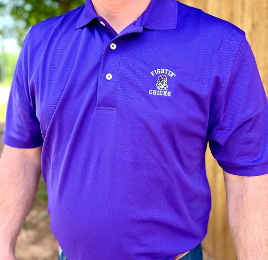 Solid Purple Polo