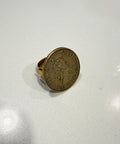 Gold Coin Ring