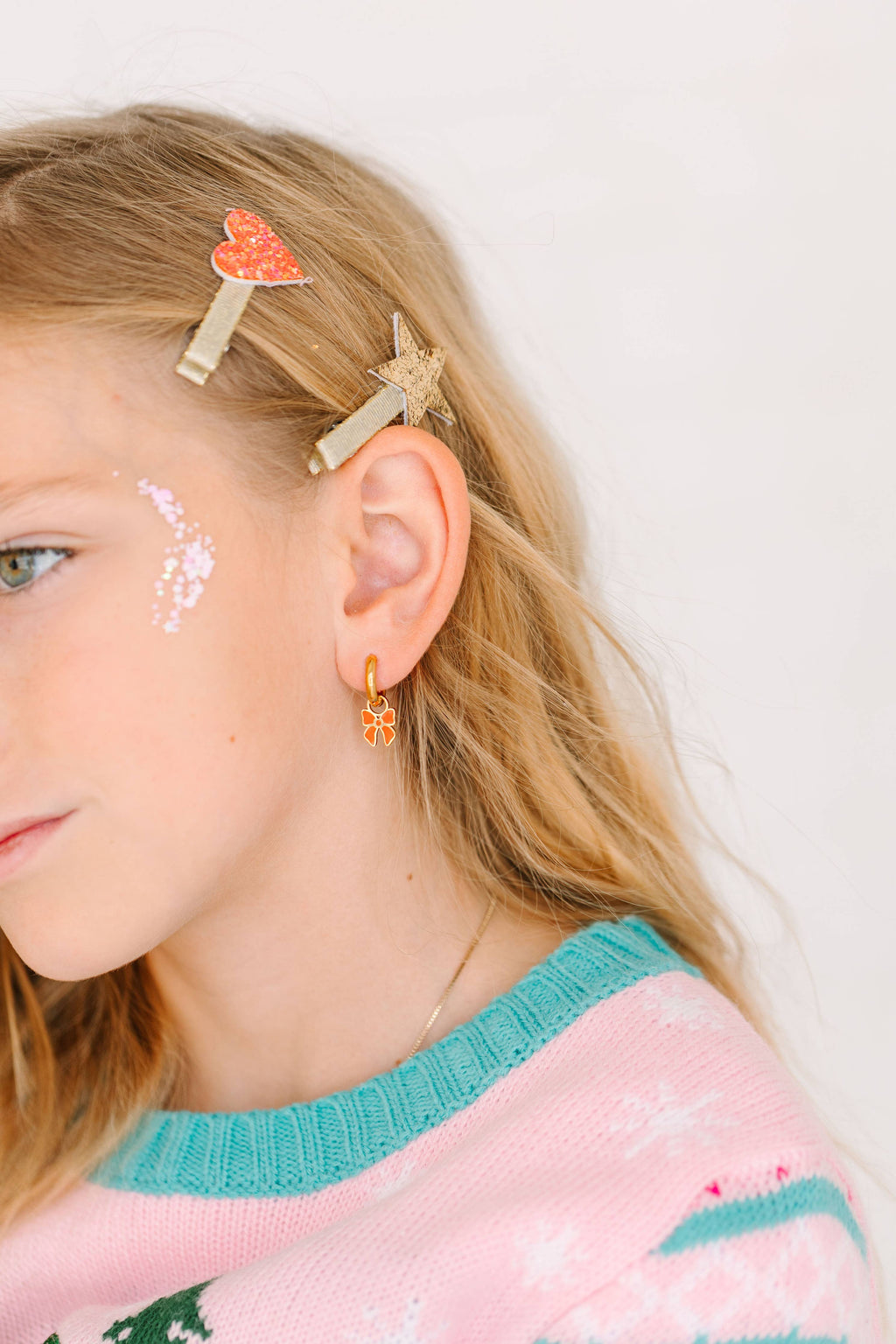 Red Bow Charms