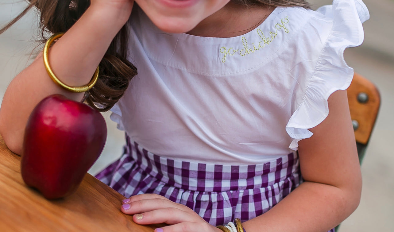 Girls Checkered Dress